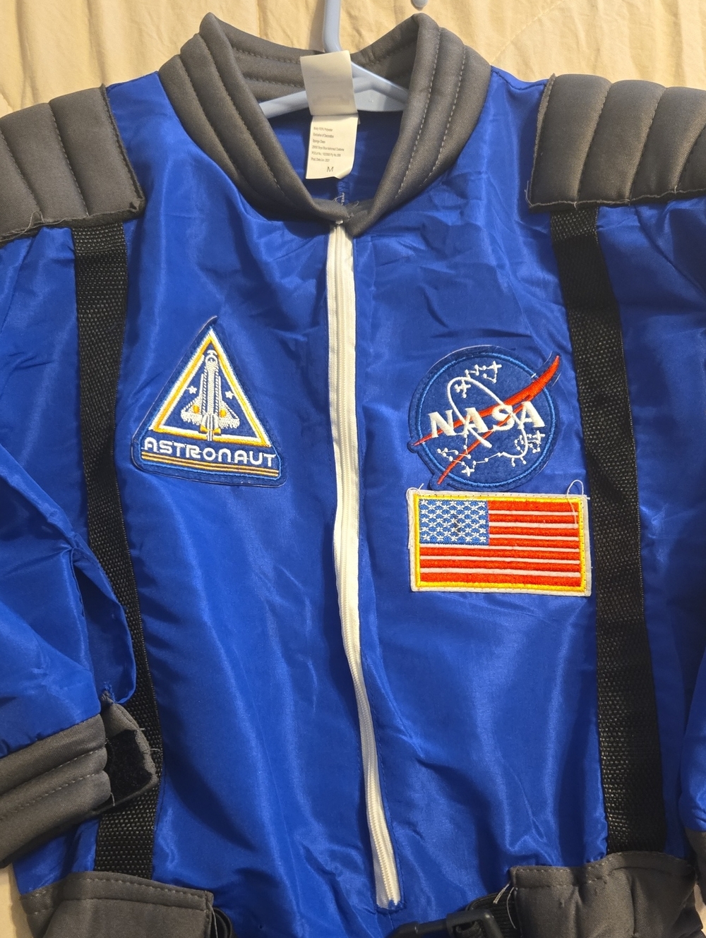 Kids' Blue Astronaut Costume